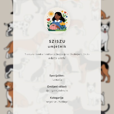 Poster na stenu Mačiatko na sivom pozadí v minimalistickom štýle