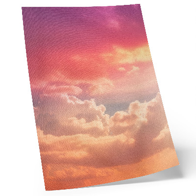 Poster na stenu Pastelové oblaky pokojný západ slnka