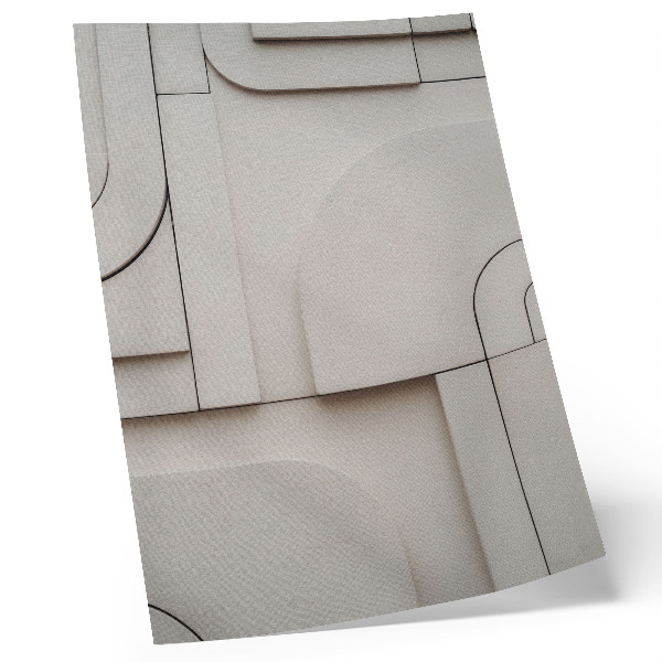 Poster na stenu Geometrické tvary moderná kompozícia elegancia