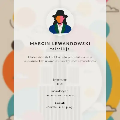 Plagát do obývačky oranžové slnko s moderným mrakodrapom a geometrickými tvarmi