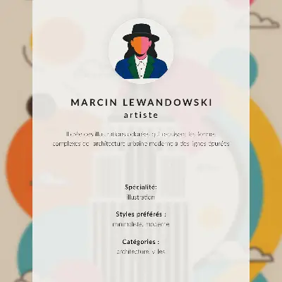 Plagát do obývačky oranžové slnko s moderným mrakodrapom a geometrickými tvarmi