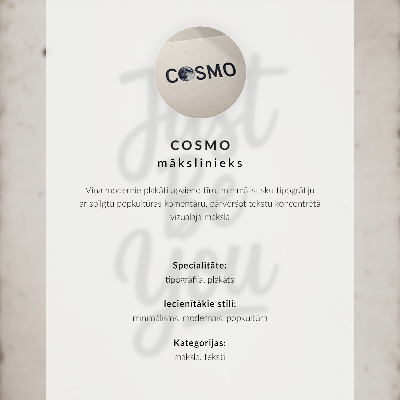 Poster na stenu Humorný text, minimalistický štýl, kontrast