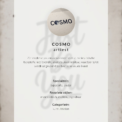 Poster na stenu Humorný text, minimalistický štýl, kontrast