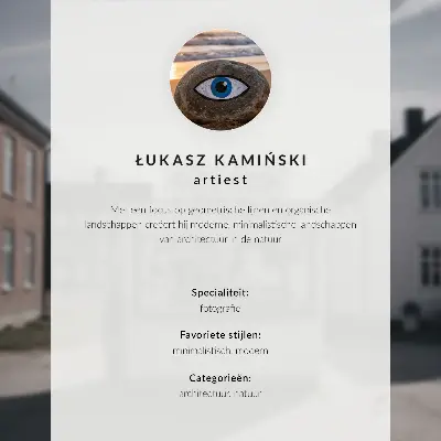 Plagát do obývačky drevený stánok so svetlými budovami v idylickom štýle