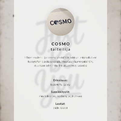 Poster na stenu Ružové pozadie s bielymi písmenami v modernom štýle