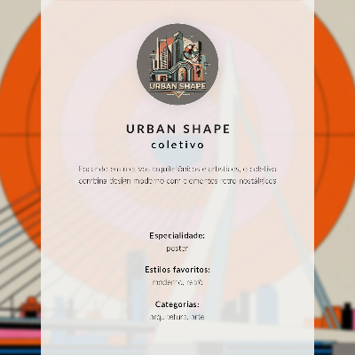 Poster na stenu Večerná mestská moderná architektúra