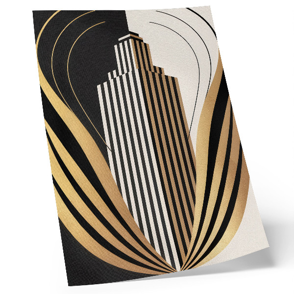 Poster na stenu Architektonické línie kontrastujú eleganciu a modernosť