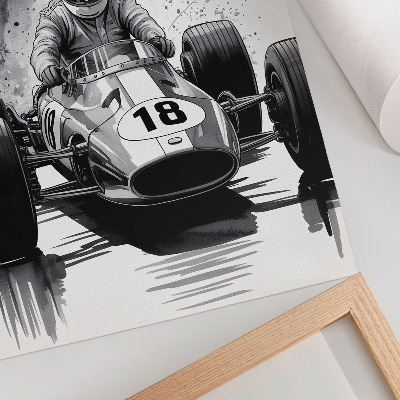 Poster na stenu Kontrastné preteky automobilovej dynamiky