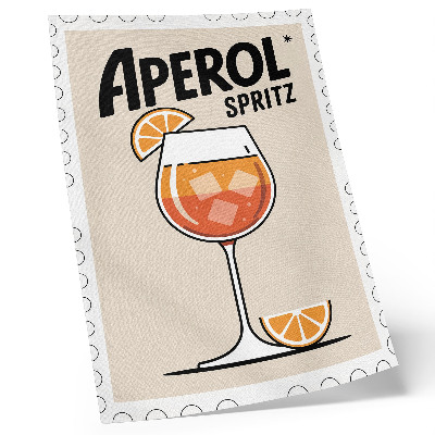 Plagát Aperol nápoj pomarančové pozadie