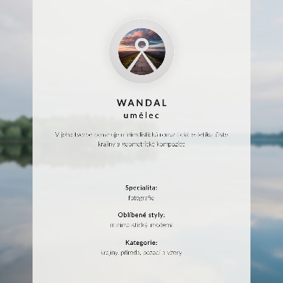 Poster na stenu Vlny jemne šľahajú o piesok, pokojná atmosféra