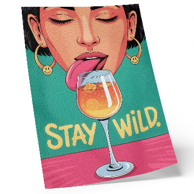 Poster na stenu Intenzívne farby, pozitívna atmosféra, pop art, expresivita