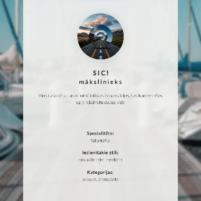 Plagát minimalistický motív s prírodnou scenériou z vtáčej perspektívy
