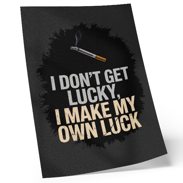 Poster na stenu Motivačný slogan: minimalistický dizajn