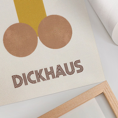 Plagát Grafika v štýle Bauhaus od Dickhausa