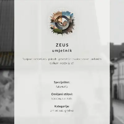 Plagát do obývačky úzka ulica s kamennými budovami v teplých odtieňoch