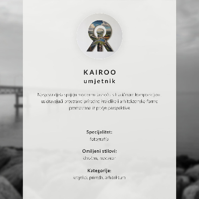 Plagát Zátoka s loďkami a domom v malebnej krajine