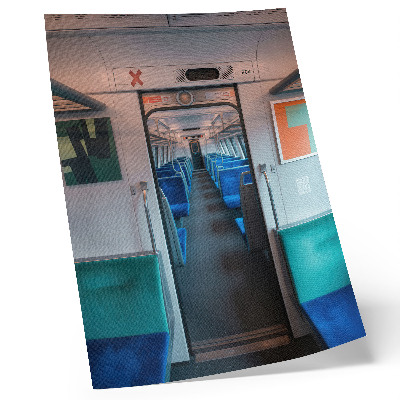 Plagát Harmónia moderného interiéru s geometrickým dizajnom
