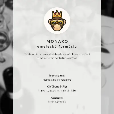 Plagát do obývačky portrét psa v ilustratívnom štýle s jemnými farbami