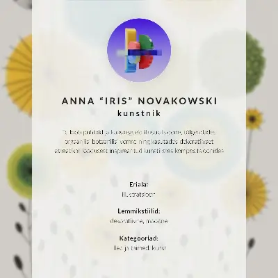 Plagát na stenu farebné abstraktné formy v modernom štýle