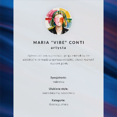 Poster na stenu Vlny farieb, upokojujúca modernita