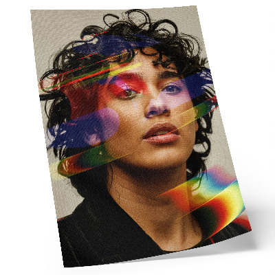 Poster na stenu Farebné akcenty, intenzívna modernosť, dynamika