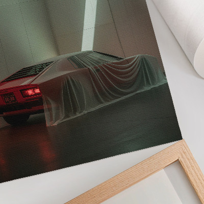 Plagát do obývačky Klasické auto svetlo minimalizmus elegancia