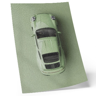 Plagát Moderné auto v odtieni zelenej