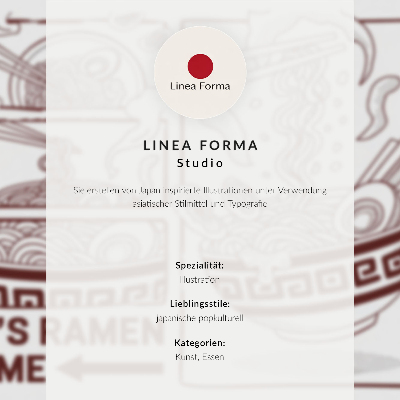 Poster na stenu Čierna mačka ramen fľaša saké japonský motív
