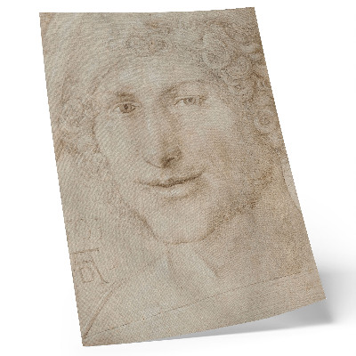 Plagát Hlava mladého muža (1503) od Albrechta Dürera