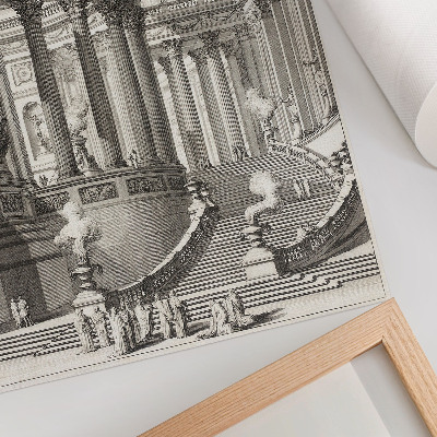 Plagát do obývačky Staroveký chrám – Giovanni Battista Piranesi