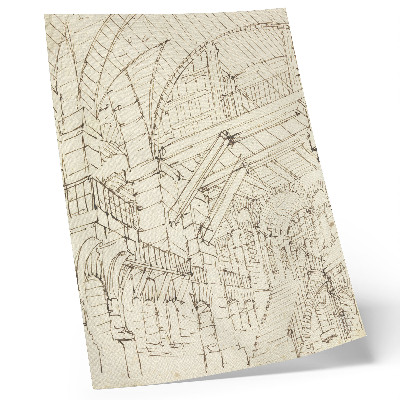Poster na stenu Architektonické štúdie, null od Giovanniho Battistu Piranesiho