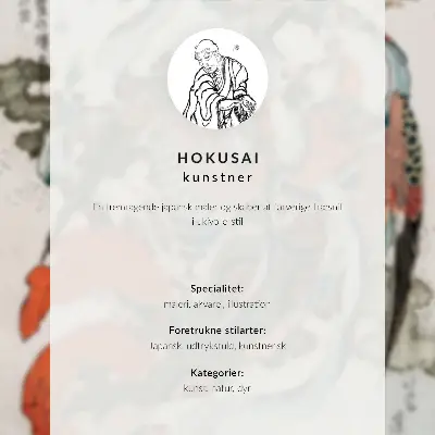 Plagát do obývačky zobrazenie masky Fudō Myōō od školy Katsushika Hokusai