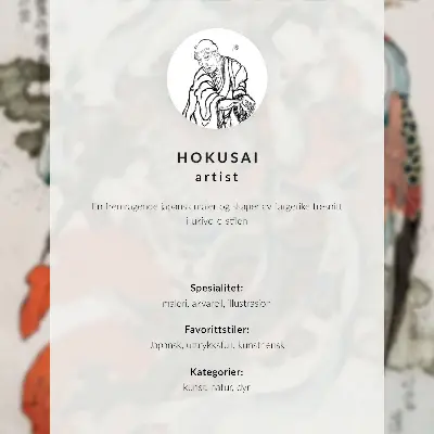 Plagát do obývačky zobrazenie masky Fudō Myōō od školy Katsushika Hokusai