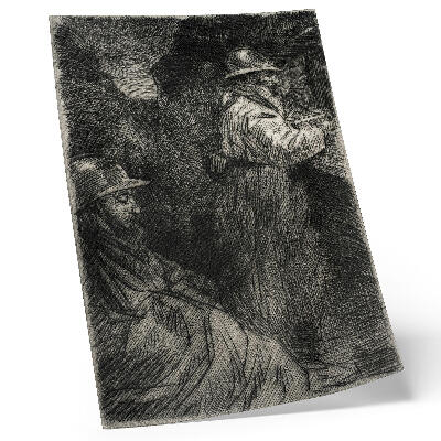 Poster na stenu V kasárňach – Théophile Alexandre Steinlen