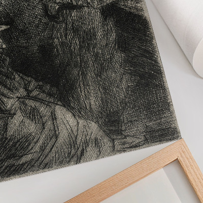 Poster na stenu V kasárňach – Théophile Alexandre Steinlen