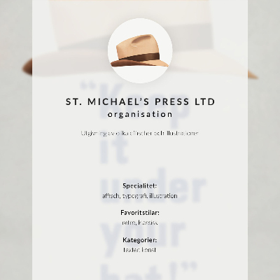 Poster na stenu Držte si to pod hlavičkou! (40. roky 20. storočia) Plagát s vysokým rozlíšením od St. Michael's Press Ltd.
