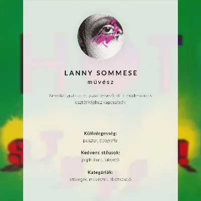 Plagát na stenu Horúce veci! (1985) plagát od Lannyho Sommese