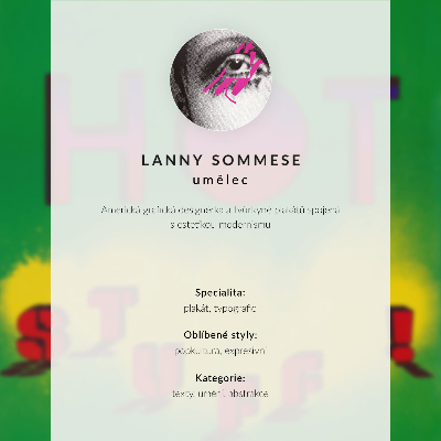 Poster na stenu Horúce veci! (1985) – plagát Lanny Sommese