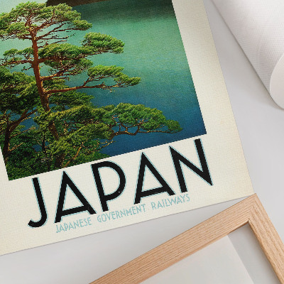 Plagát Cesta do Japonska v 30. rokoch 20. storočia