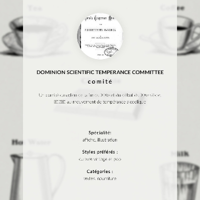 Poster na stenu Bezpečné stimulanty od Dominion Scientific Absorption Committee