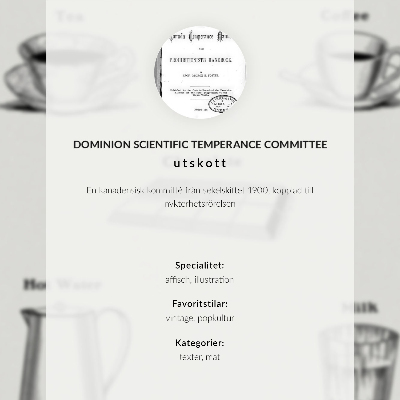 Poster na stenu Bezpečné stimulanty od Dominion Scientific Absorption Committee