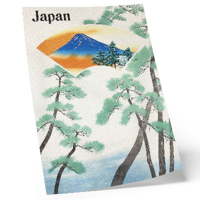 Poster na stenu Cesty japonskej vládnej železnice (1930), vintage ilustrácia
