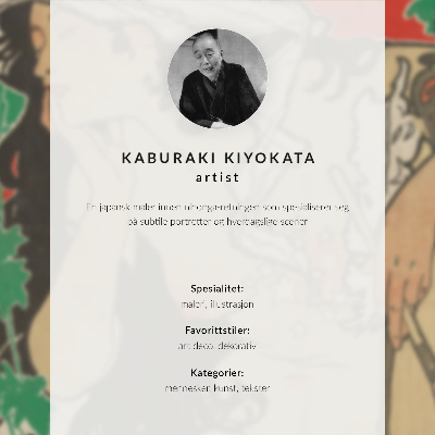 Plagát do obývačky februára 1909 (1909) Kaburaki Kiyokata
