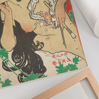 Plagát do obývačky februára 1909 (1909) Kaburaki Kiyokata