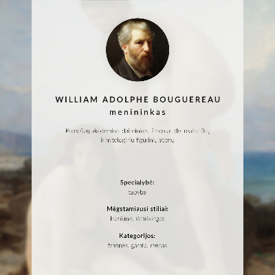 Plagát Kúpajúce sa ženy od Williama Adolphea Bouguereaua