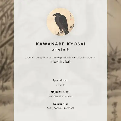 Plagát na stenu mačka chytá žabu od Kawanabeho Kjosaiho