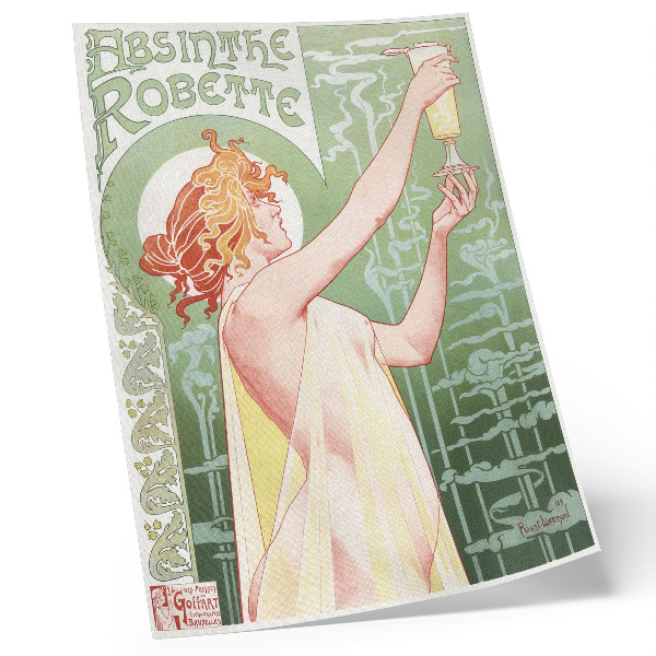 Plagát Chromolitografia Privat Livemont (1896) od Absinthe Robette