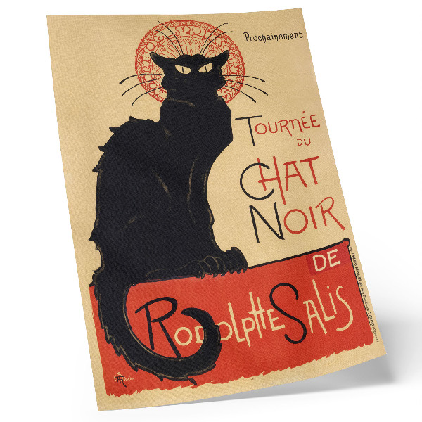 Poster na stenu Tournée du Chat Noir (1896) od Théophila Alexandra Steinlena