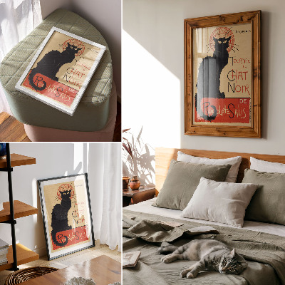 Poster na stenu Tournée du Chat Noir (1896) od Théophila Alexandra Steinlena