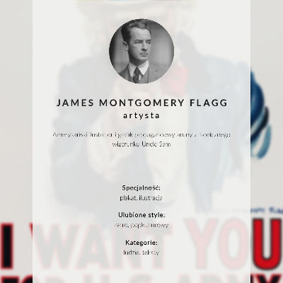 Plagát Plagát s nápisom „Hľadaní americkí vojaci“, estetická litografia od Jamesa Montgomeryho Flagga